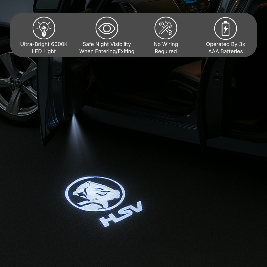Holden Logo Car Door LED Welcome Light 2pc