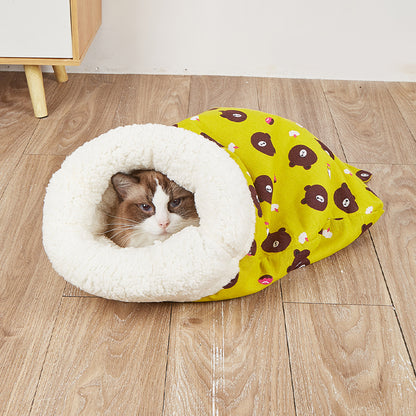 Plushy Cat Sleeping Bag