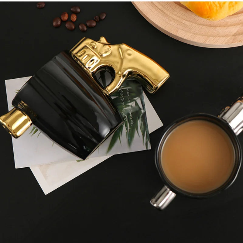 Revolver Gun Coffee Mug