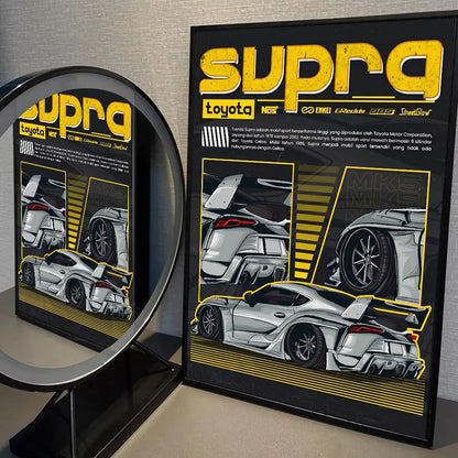 Street Legends Wall Canvas Art