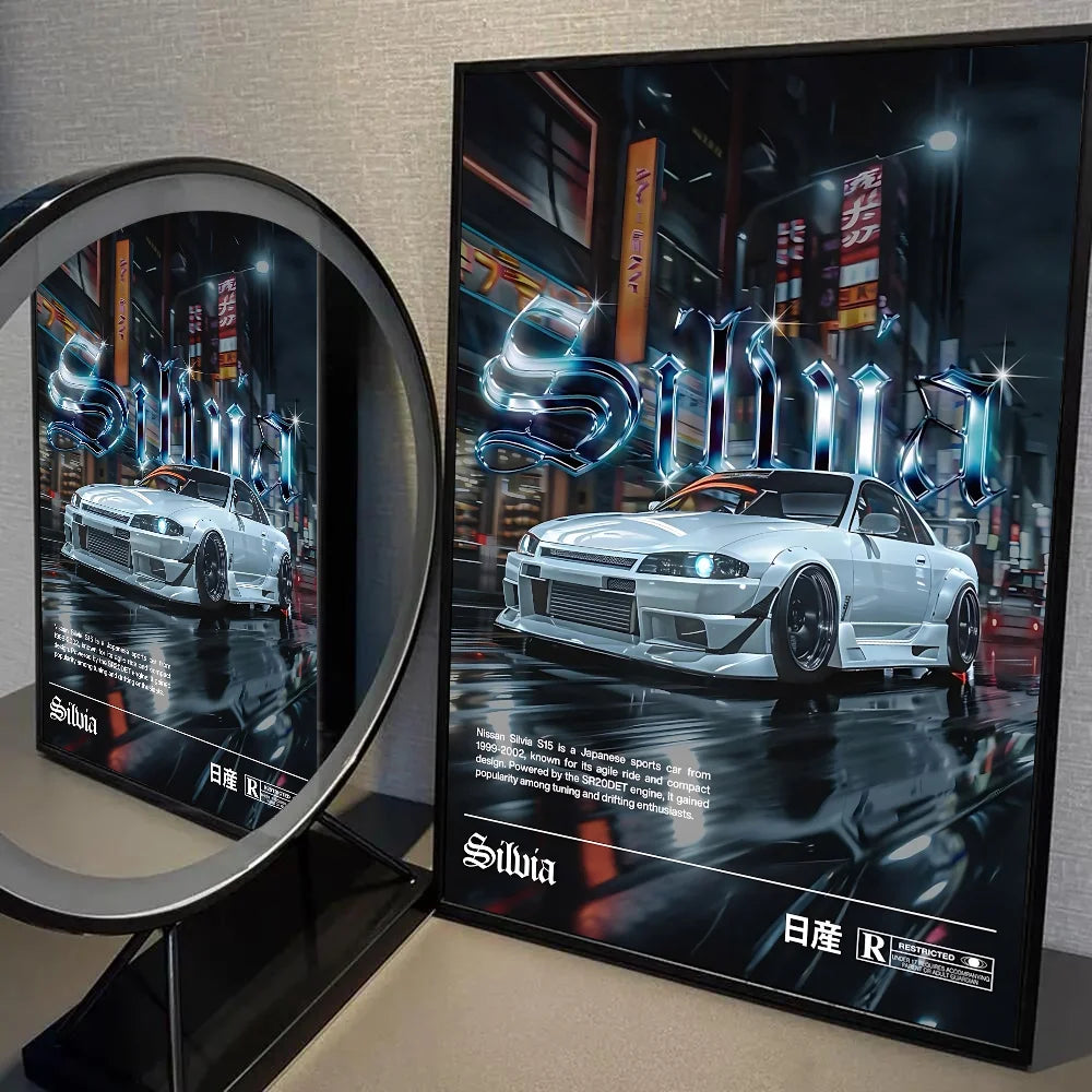 Street Legends Wall Canvas Art