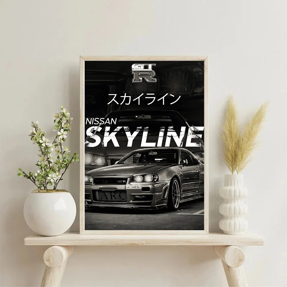 Street Legends Wall Canvas Art