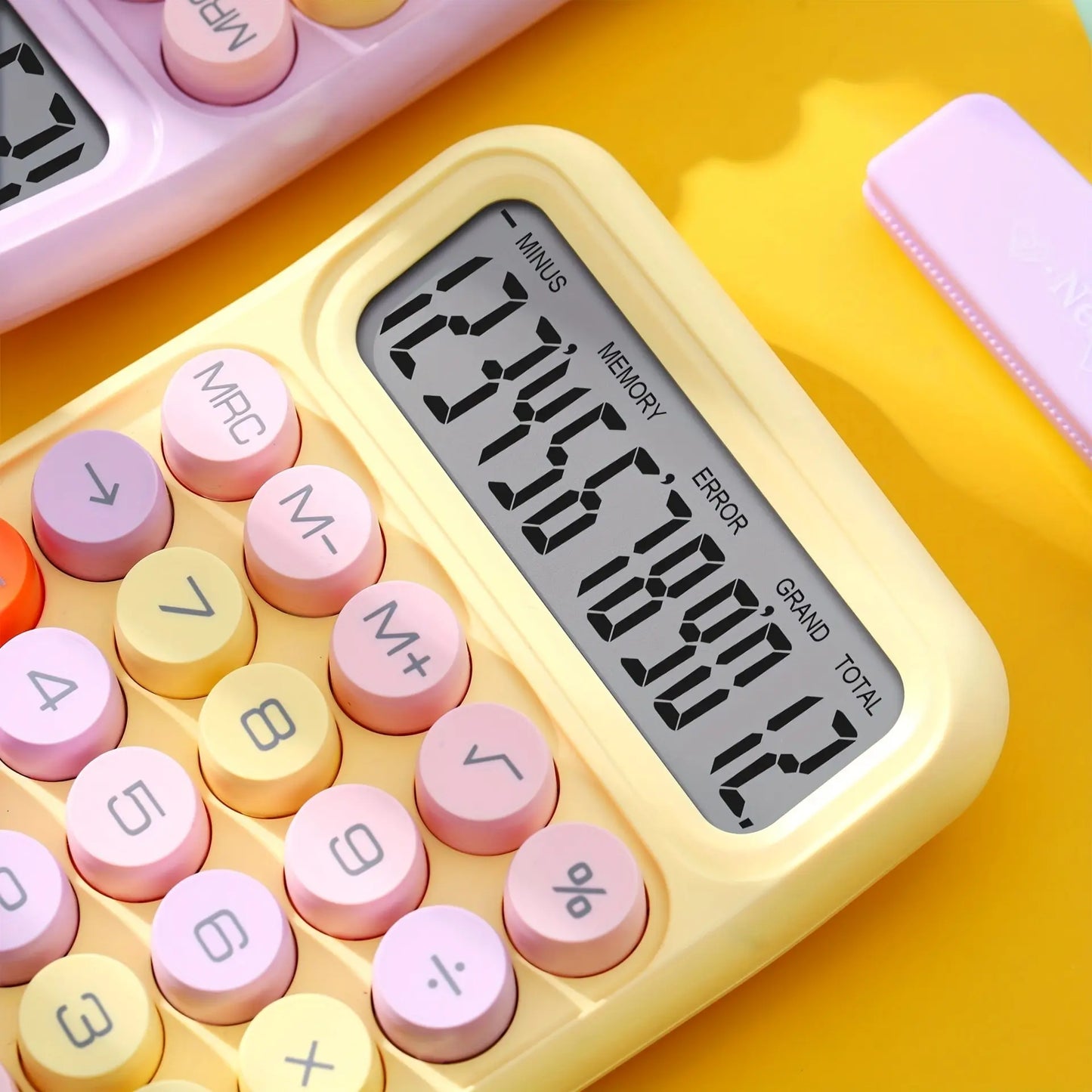 Candy Coloured Desktop Calculator