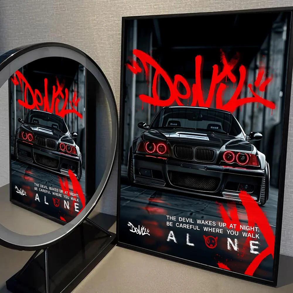 Street Legends Wall Canvas Art