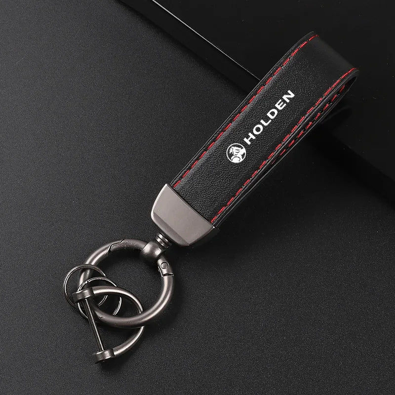 Deluxe Leather Holden Keychain