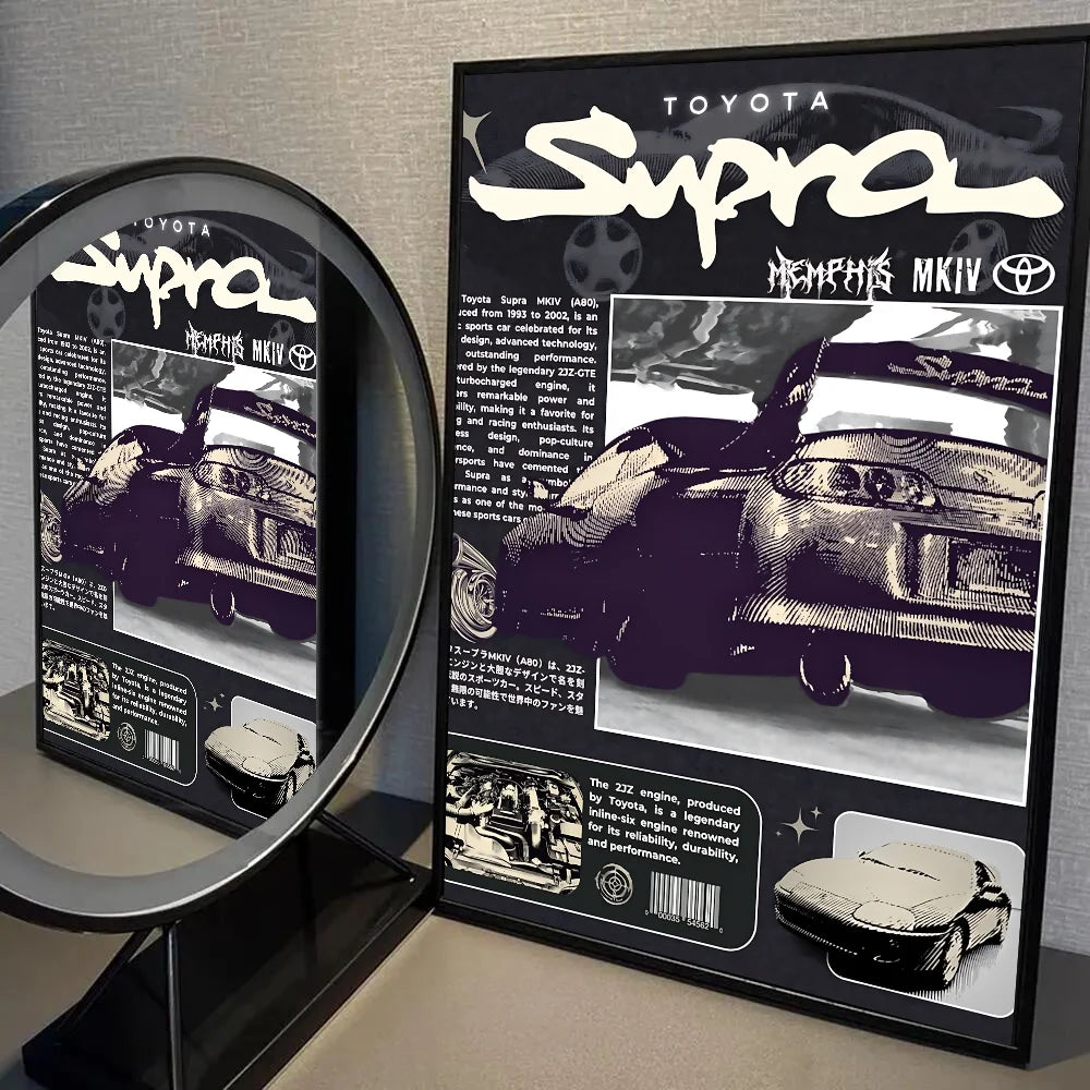 Street Legends Wall Canvas Art