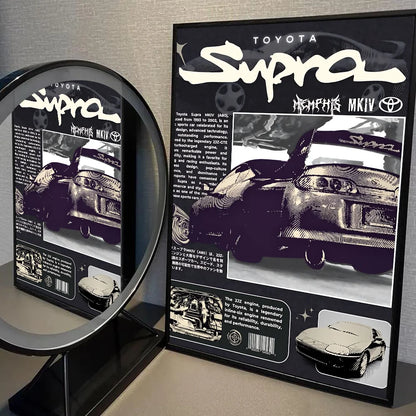 Street Legends Wall Canvas Art