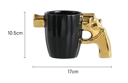 Revolver Gun Coffee Mug