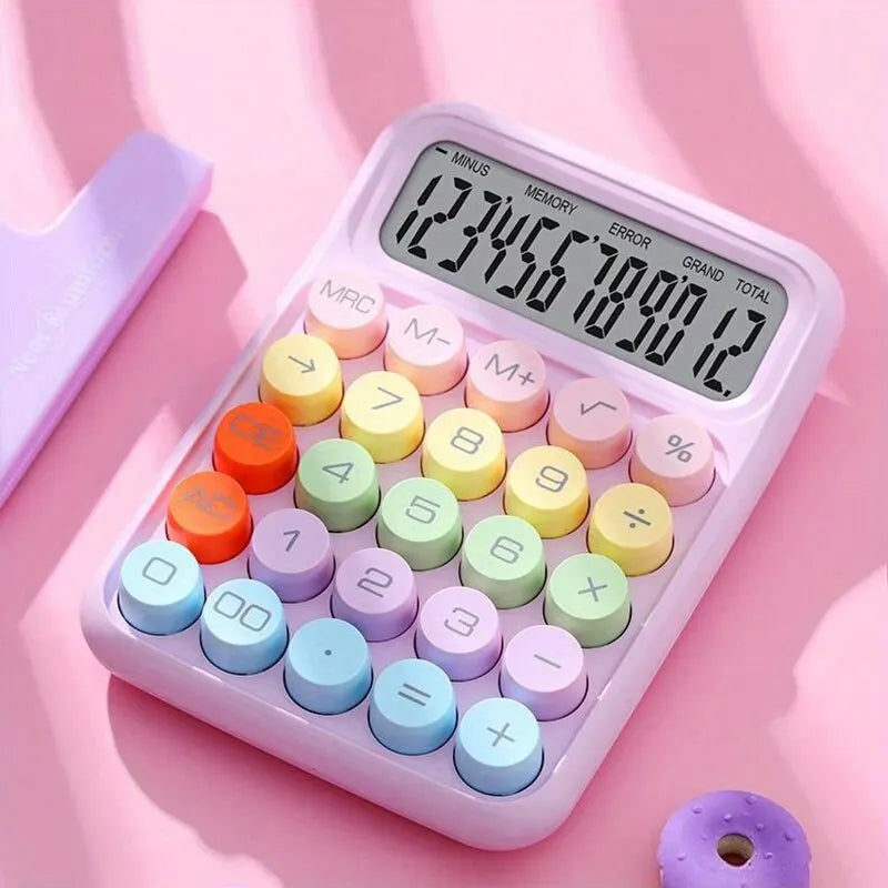 Candy Coloured Desktop Calculator