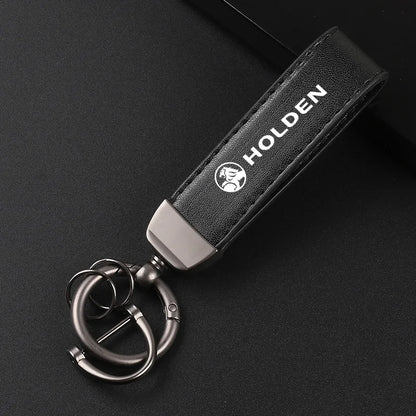 Deluxe Leather Holden Keychain