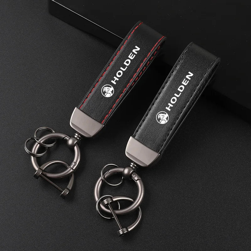 Deluxe Leather Holden Keychain