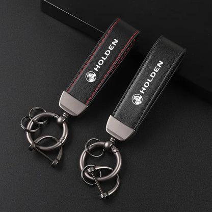 Deluxe Leather Holden Keychain