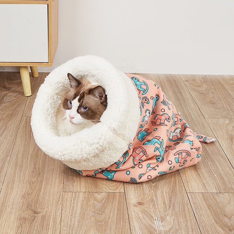 Plushy Cat Sleeping Bag